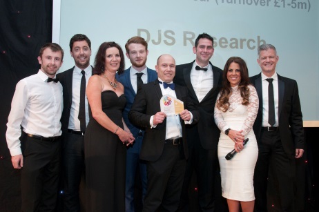 DJS Research Ltd Stockport Business Awards 2014